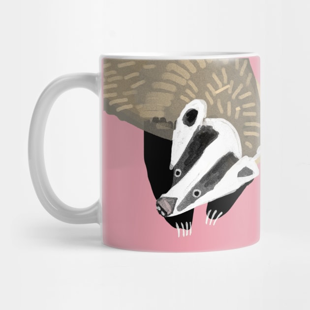 Asiatic Badger by belettelepink